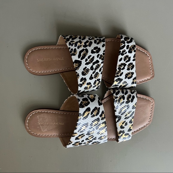 Saks Fifth Avenue Slides size 7 - Picture 2 of 5